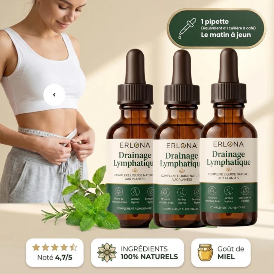 Herbal Tincture - Siero Naturale per Drenaggio Linfatico a