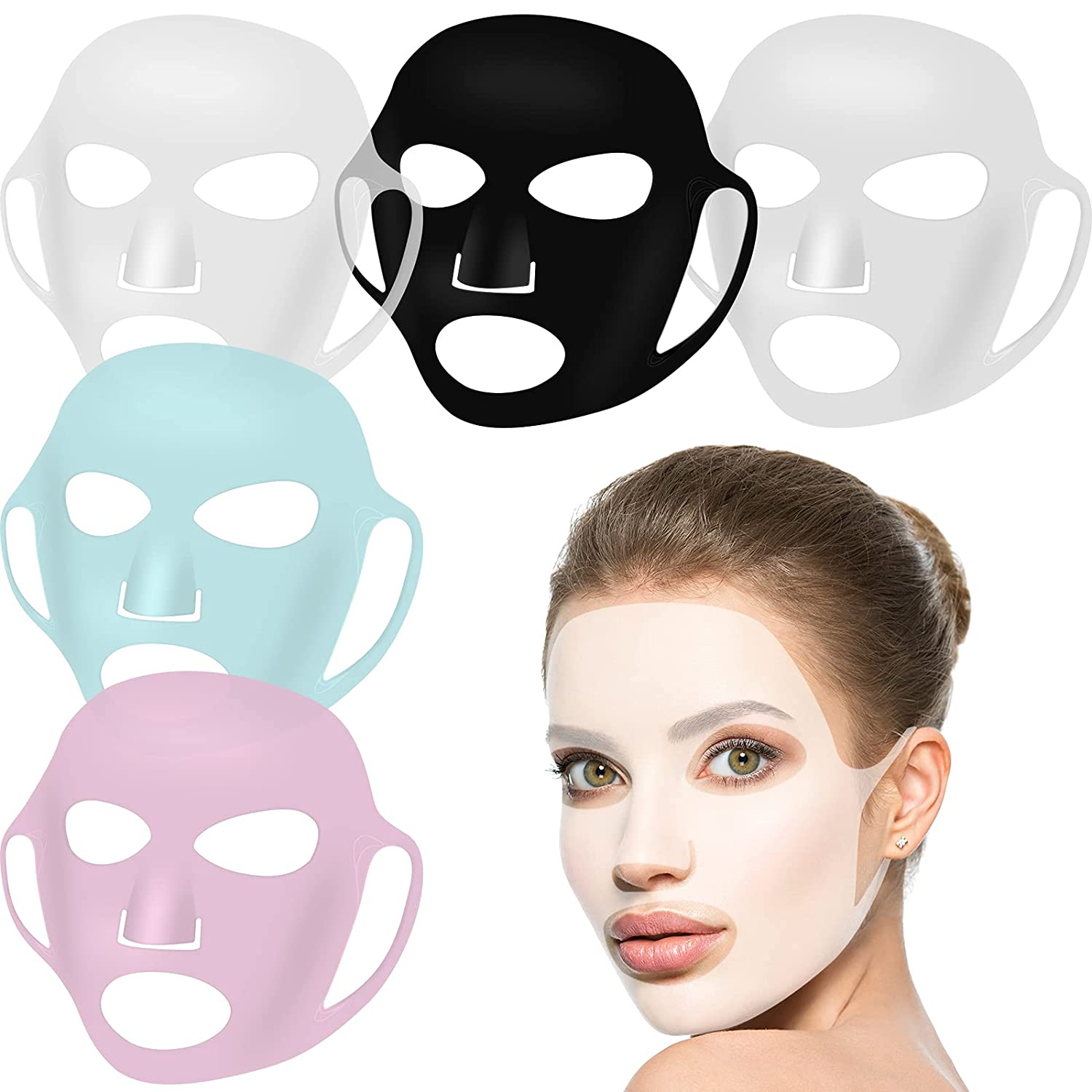 Health Wellness - Supporto riutilizzabile per maschera in Silicone