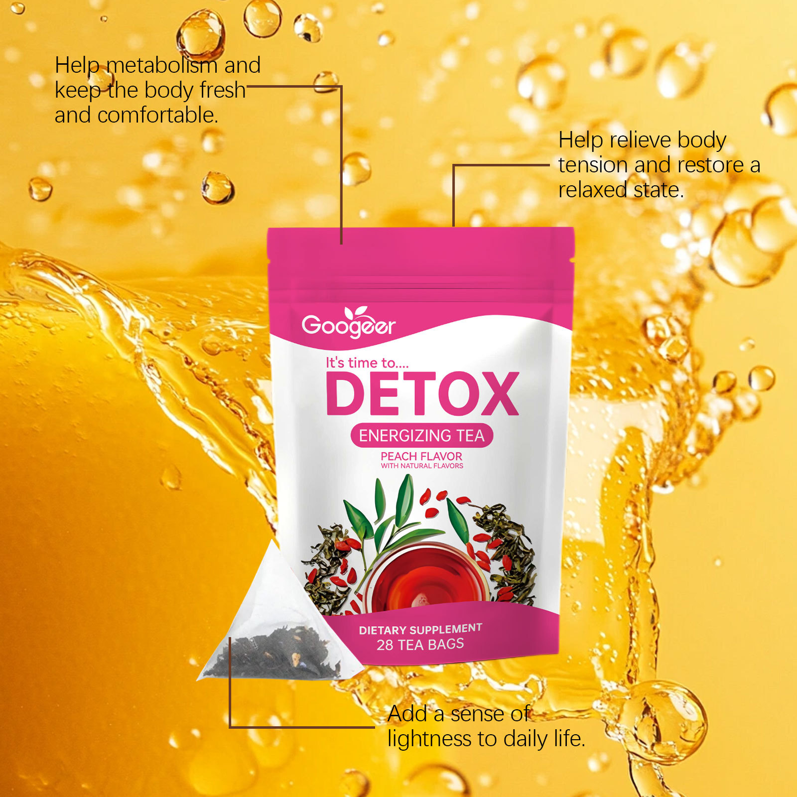 Tè detergente disintossicante  - Herbal Tea recensione e prezzo